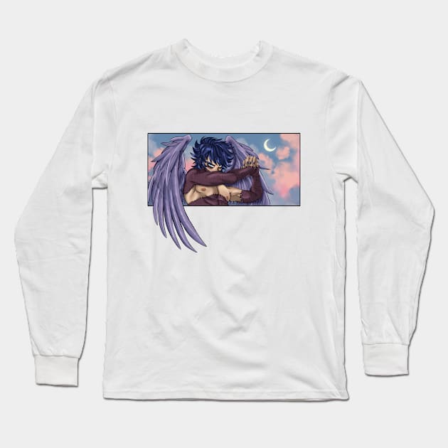 Dabi Fallen Angel Long Sleeve T-Shirt by Chibizilla_Art